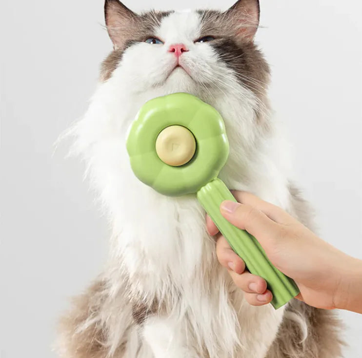 Groomiepies™ Sunflower Pet Grooming Brush